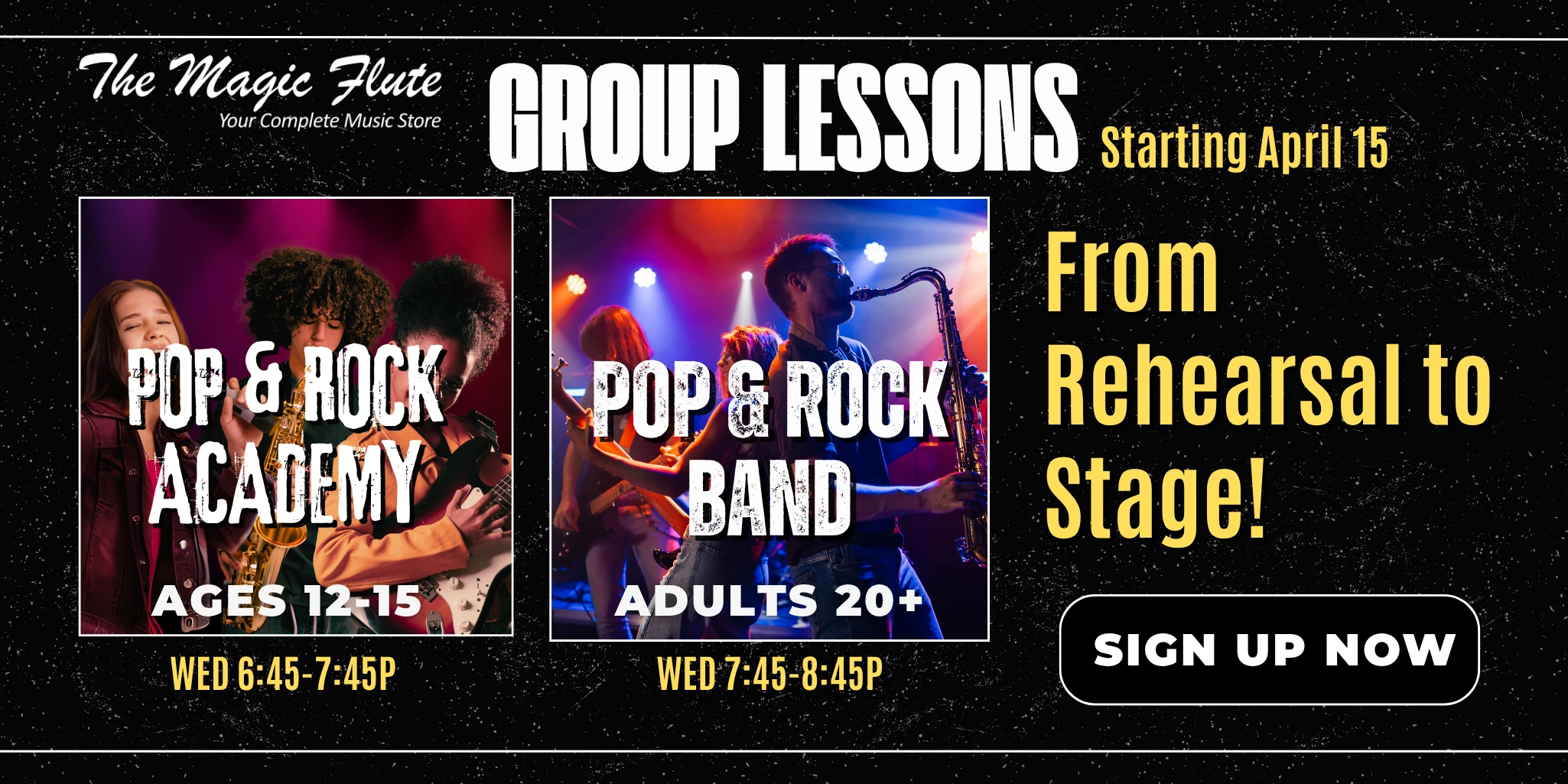 Rock Band Group Sessions