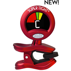 Snark Tuner Clip On Chromatic All Instrument Red with Microphone