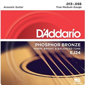 D'addario Phosphor Bronze True Medium Strings (.013-.056)