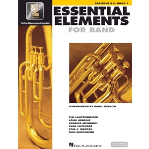 Essential Elements for Band – Baritone B.C. Book 1 with EEi