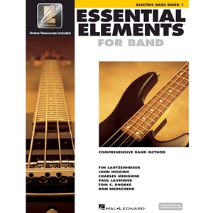 Essential Elements for Band – Electric Bass Book 1 with EEi