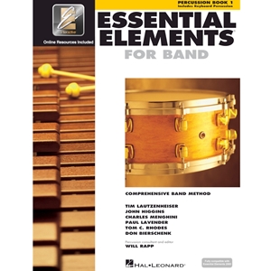 Essential Elements for Band – Percussion/Keyboard Percussion Book 1 with EEi