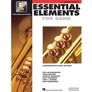 Essential Elements for Band – Bb Trumpet Book 2 with EEi