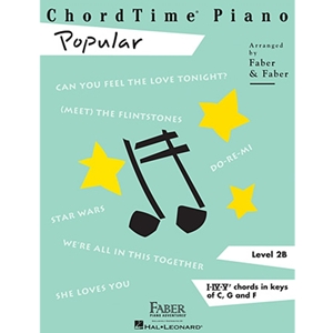 Faber: Chordtime Piano - Level 2b - Popular