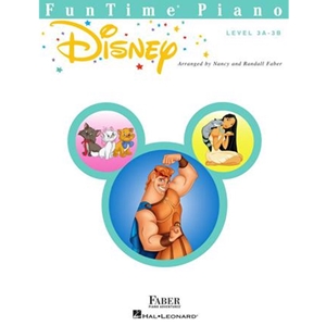 FABER:  FUNTIME - LEVEL 3A-3B - DISNEY -  PIANO