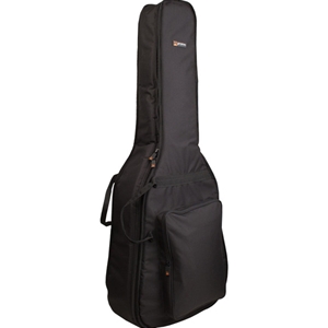 Protec 3/4 Acoustic Guitar Gig Bag, Silver Series