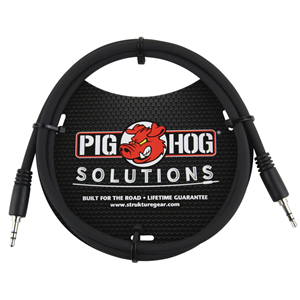 Pig Hog 3.5mm TRS to 3.5mm TRS 9 ft Cable