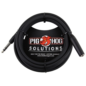 Pig Hog 10ft Headphone Extension Cable 1/4"