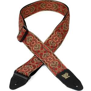 Ernie Ball Crimson Paisley Jacquard Strap