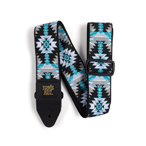 Ernie Ball Albuquerque Blue Jacquard Strap