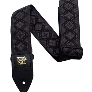 Ernie Ball Regal Black Jacquard Guitar Strap