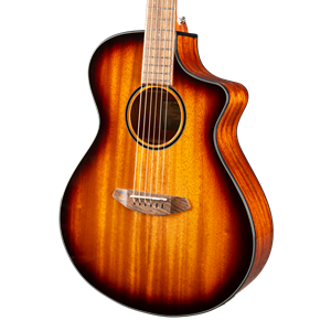 Breedlove ECO Discovery S Concert Edgeburst CE Mahogany Acoustic-Electric Guitar