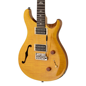 PRS Guitars SE Custom 22 Semi-Hollow Santana Yellow Electric Guitar