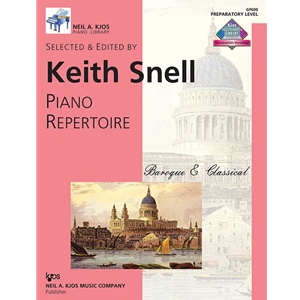Snell: Piano Repertoire - Prep Level - Baroque & Classical