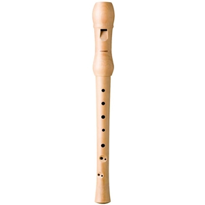 Hohner Musica Series Soprano Recorder, Pearwood, Natural