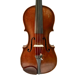 Used Vintage German Violin with Black Hard Case