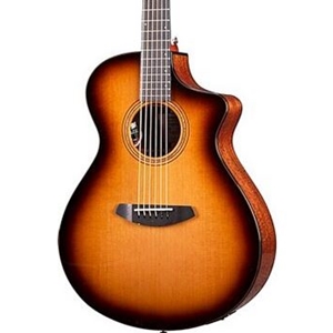 Breedlove Solo Pro Concert Edgeburst Red Cedar African Mahogany Acoustic-Electric Guitar