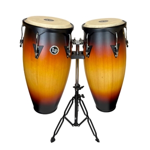 Used LP City Series Congas With Stand