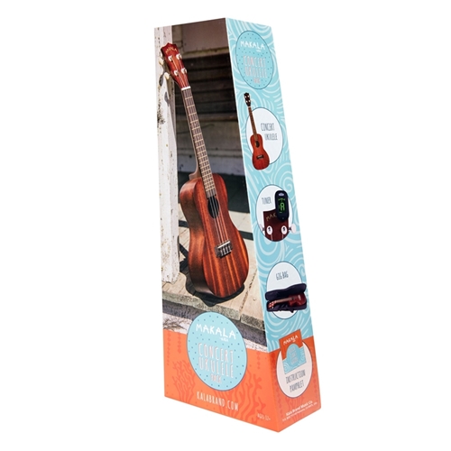 Makala Concert Ukulele Pack With Uke Bag Tuner