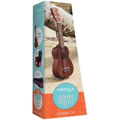 Makala Soprano Ukulele Pack With Uke Bag Tuner