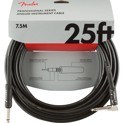 Fender Professional Instrument 25' Cable Angle