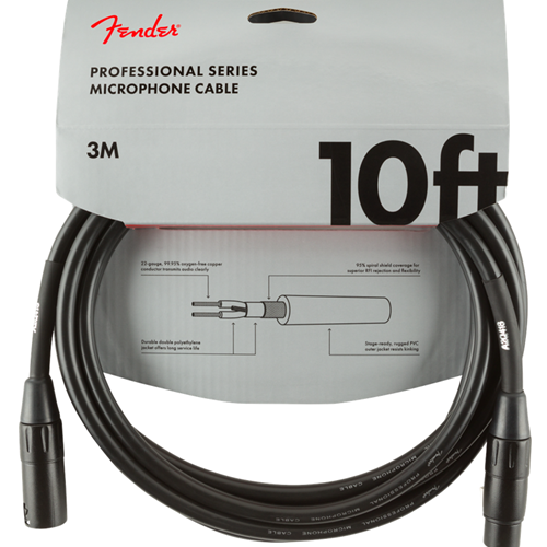 Fender Professional Series 10' Microphone Cable