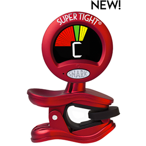 Snark Tuner Clip On Chromatic All Instrument Red with Microphone