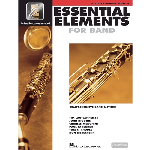 Essential Elements for Band – Eb Alto Clarinet Book 2 with EEi