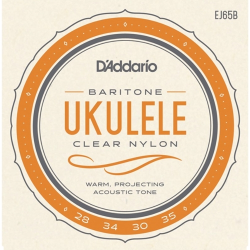 Daddario Baritone Clear Nylon Ukulele Strings