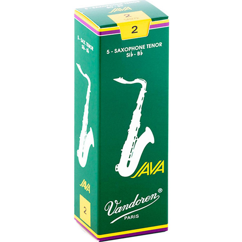 Vandoren Java Tenor Sax #2 Reeds, Box 5