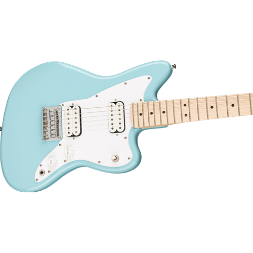 Squier Mini Jazzmaster HH Daphne Blue Electric Guitar