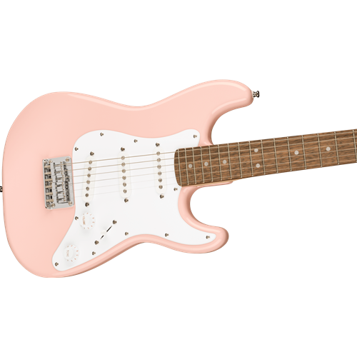Squier Mini Stratocaster Shell Pink Electric Guitar