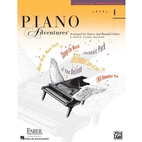 Faber Piano Adventures: Level 4 - Popular Repertoire