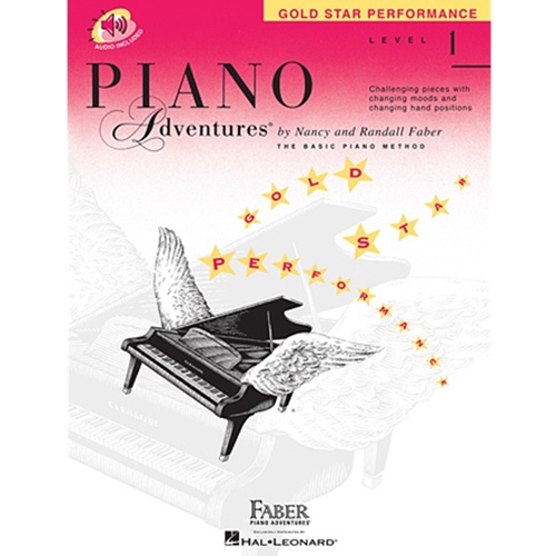 Faber Piano Adventures: Level 1 - Gold Star Performance - W/audio access