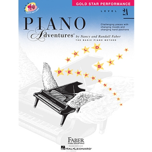 Faber Piano Adventures: Level 2a - Gold Star Performance - W/audio access