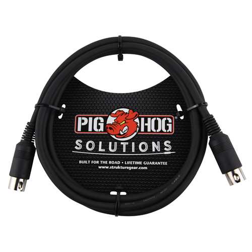 Pig Hog 6 ft MIDI Cable
