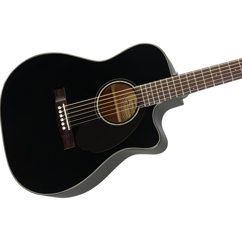 Fender CC-60SCE Concert Black Acoustic Guitar