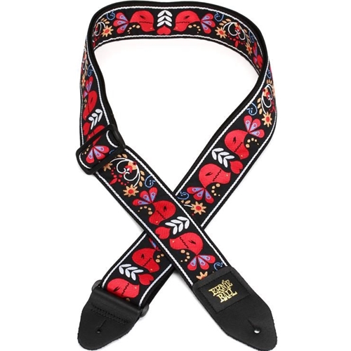 Ernie Ball Redbird Rising Jacquard Strap