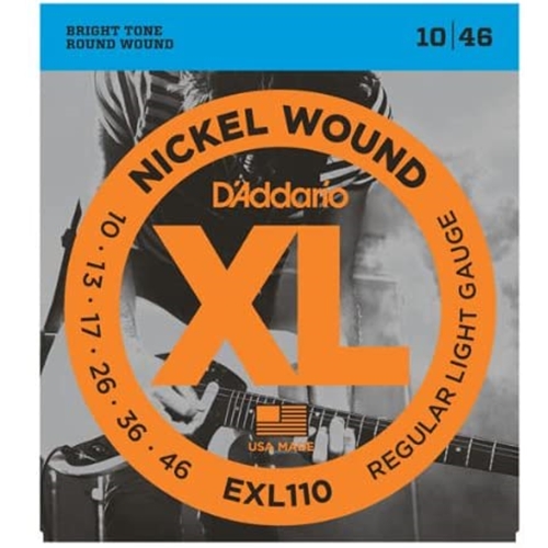 D'Addario XL110 Light .010-.046 Electric Guitar Strings