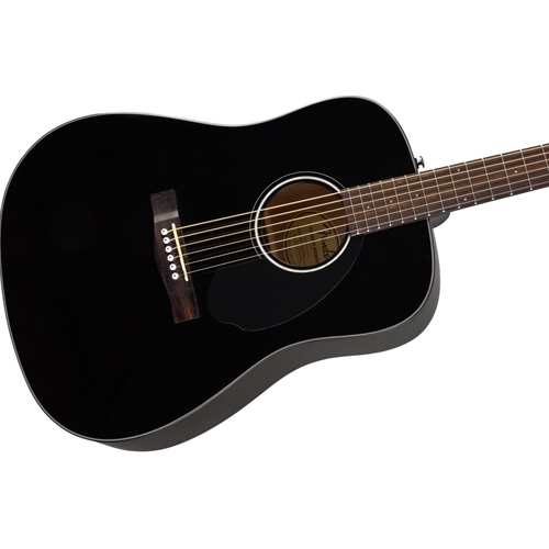 Fender CD-60S Dreadnought Acoustic Guitar Black