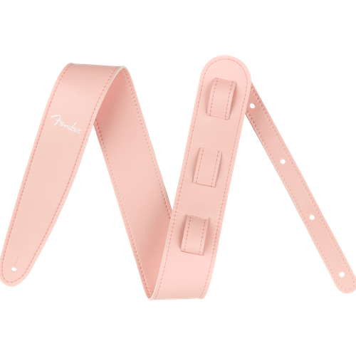 Fender Vegan Leather Strap Shell Pink 2.5"