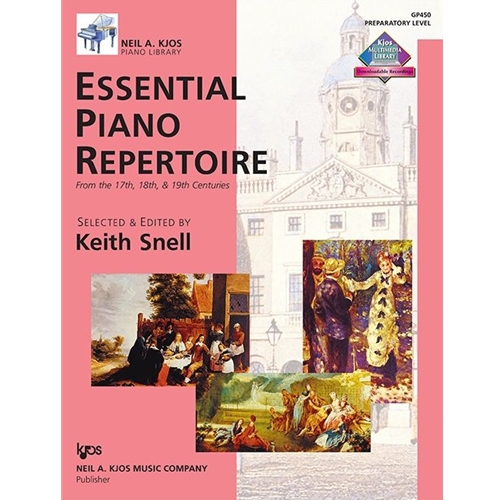 Snell: Essential Piano Repertoire - Preparatory Level - W/ Downloadable Audio