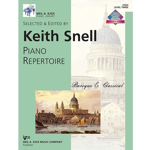 Snell: Piano Repertoire - Level 3 - Baroque & Classical