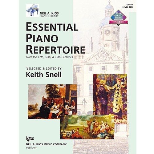 Snell: Essential Piano Repertoire - Level 10 - W/ Downloadable Audio