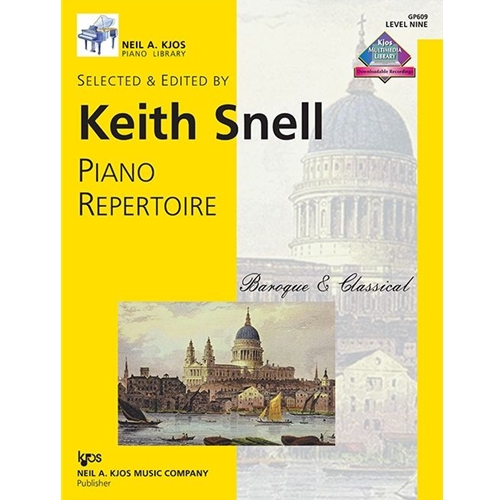 Snell: Piano Repertoire - Level 9 - Baroque & Classical