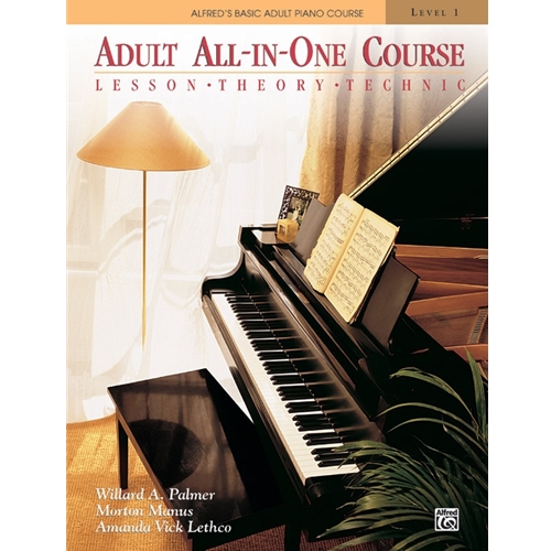 Alfred Basic Adult All-in-one Piano Course: Level 1