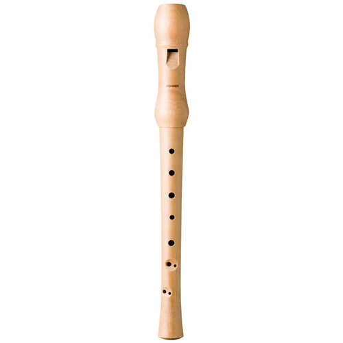 Hohner Musica Series Soprano Recorder, Pearwood, Natural