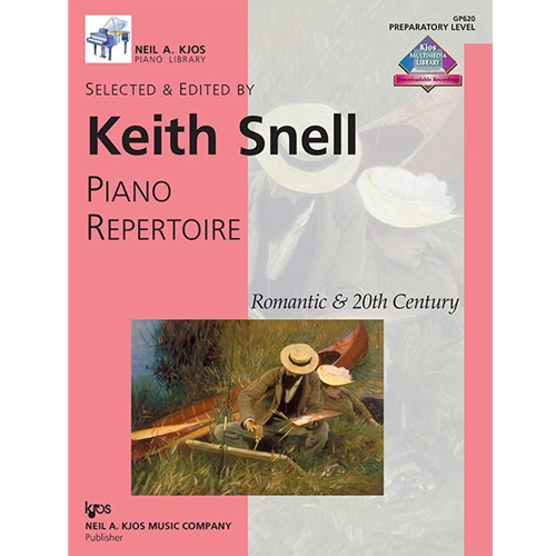 Snell: Piano Repertoire - Prep Level - Romantic & 20th Century [*ts]