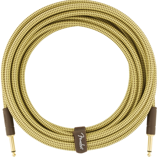 Fender Deluxe Series Instrument Cable 18.6' Tweed, Straight