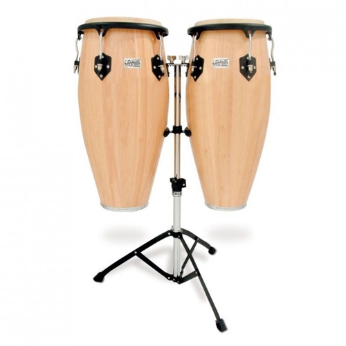 Toca Synergy 10, 11 Conga Set w/ Stand, Natural